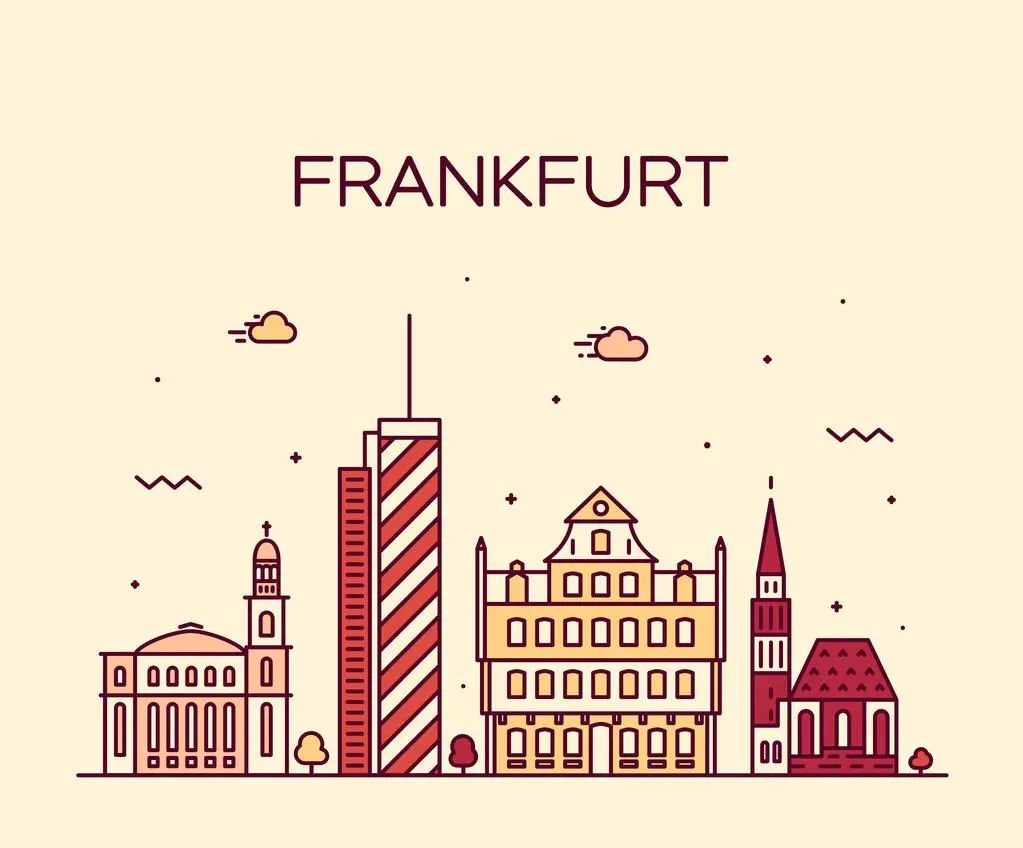 【Travel Notes】The streets of Frankfurt