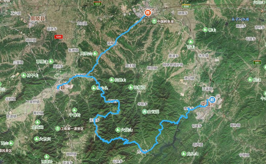 Cycling on the Sichuan-Tibet Line in Southern Anhui
