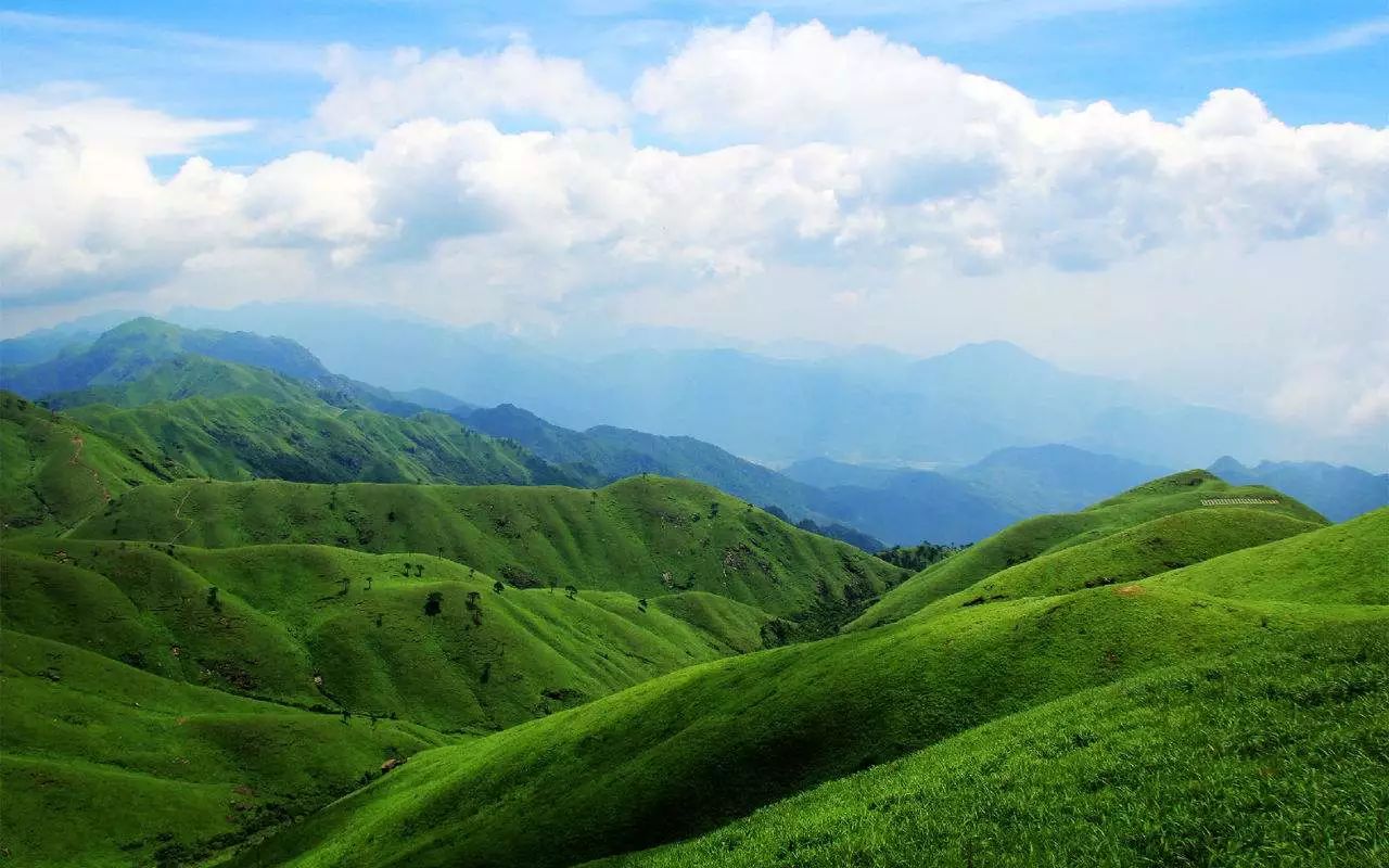 最爱那抹黄,深秋的武功山徒步之旅
