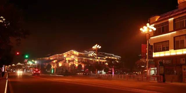 Travel Notes | Night view of Wuyishan Resort