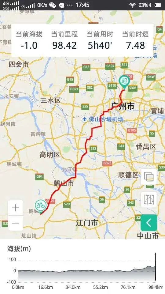 贫下中农之椰风海韵行—D1:广州—鹤山市鹤城镇