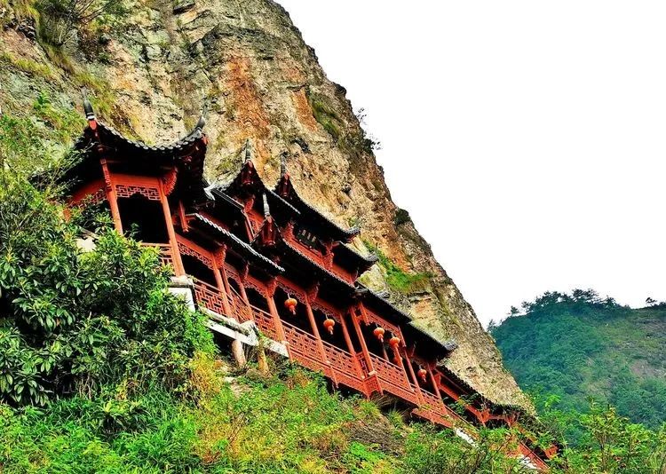 Travel Notes | Jiangnan Xuankong Temple, the beautiful Daci Rock