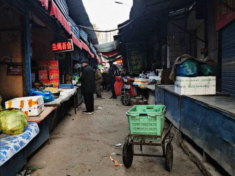 兰州|七点钟在菜市场