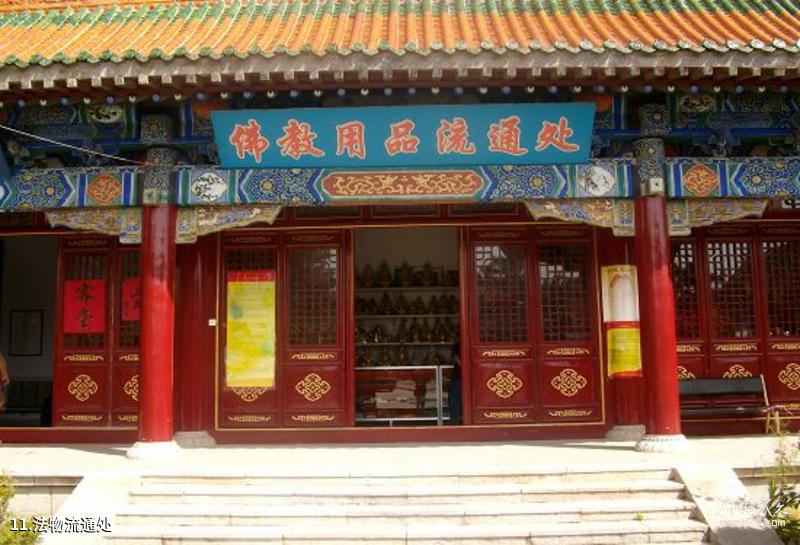 Guía de viaje del templo Yongan Shifeng Shennong